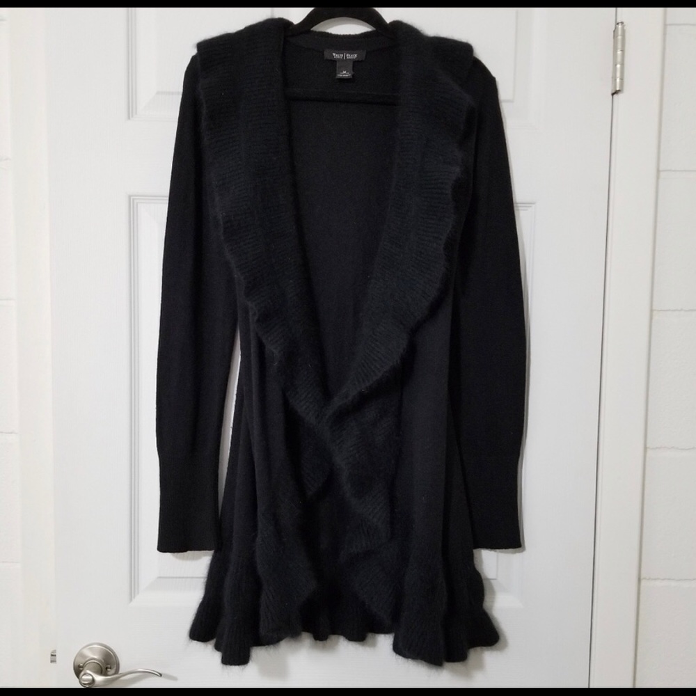 White House Black Market Black Cardigan